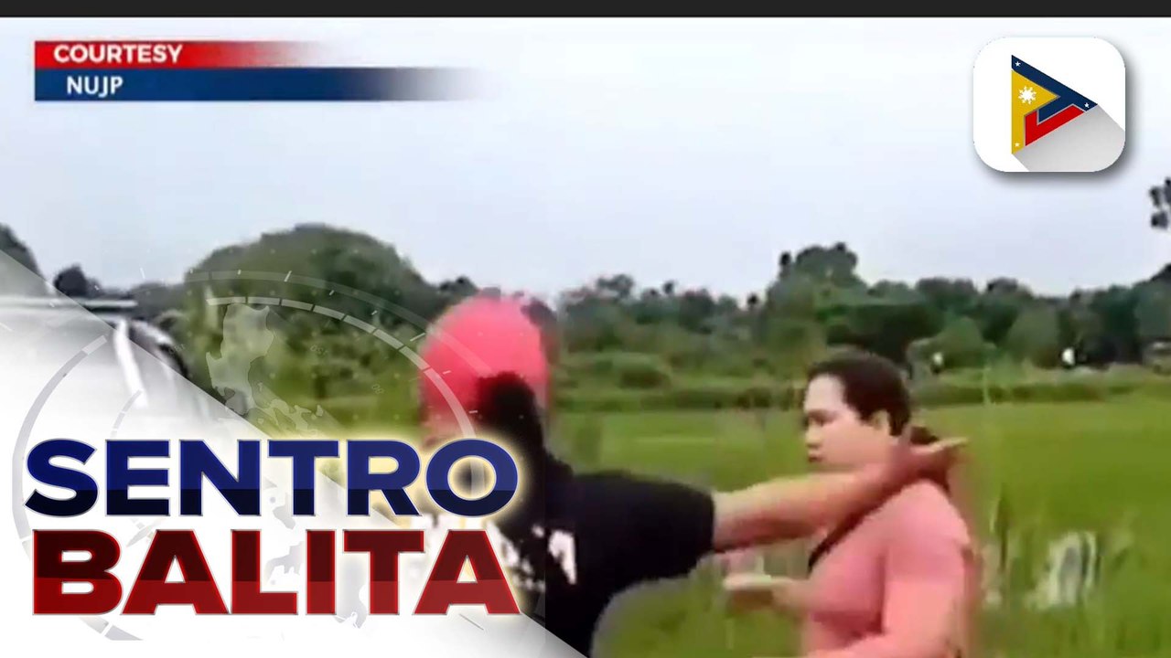 Mag-asawang pulis na umano’y nagpaputok ng baril sa ilang mamamahayag sa Leyte, sinibak sa puwesto