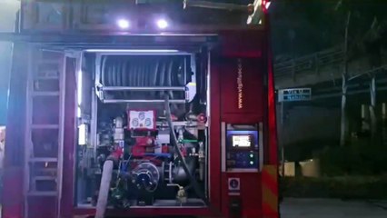 Incendio all'aeroporto di Catania