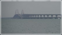 Verkehr auf Krim-Brücke nach 