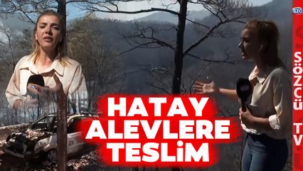 Hatay Belen'deki Orman Yangını Kontrol Altına Alınamıyor! İşte Yangında Son Durum
