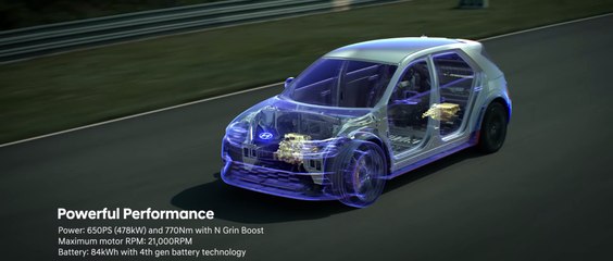 VÍDEO: Este es el Ioniq 5 N, el Hyundai más potente jamás creado