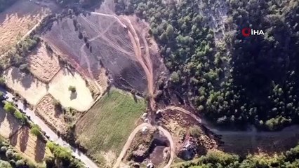 5 hectares de surface transformés en cendres dans le feu de forêt à Bolu