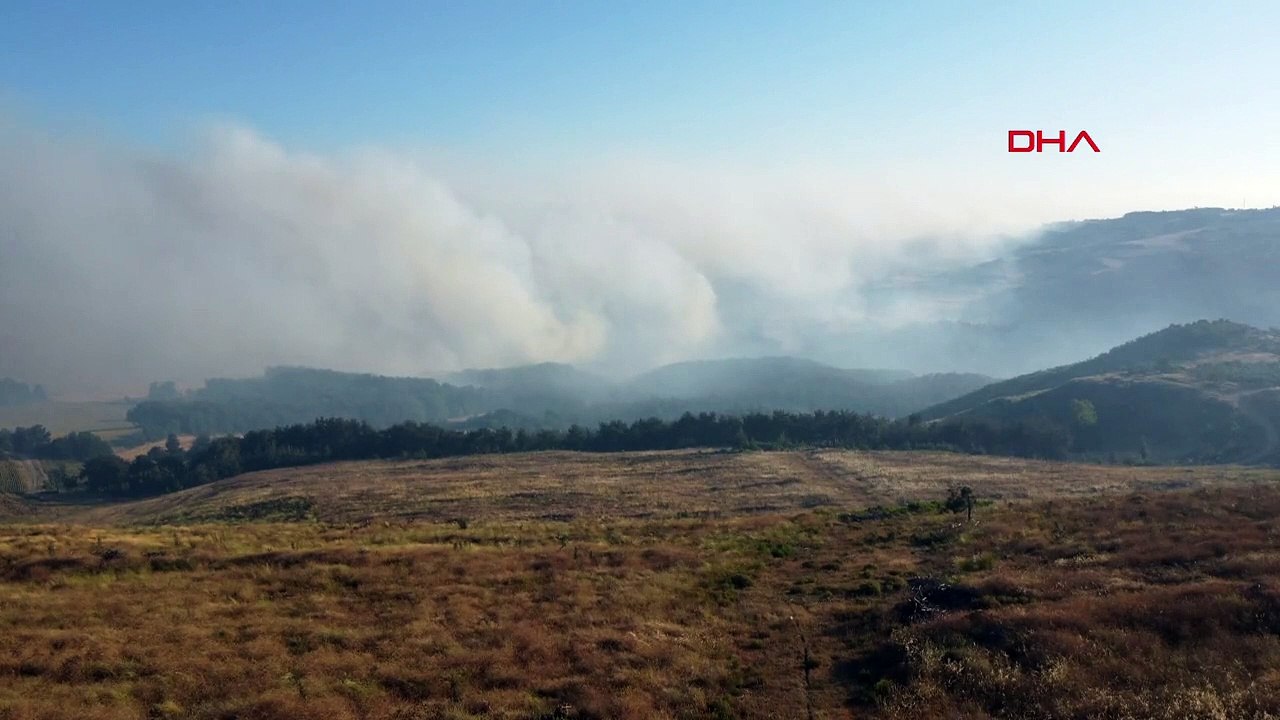 Çanakkale'de yangın söndürüldü mü? Çanakkale'de yangın nerede çıktı?