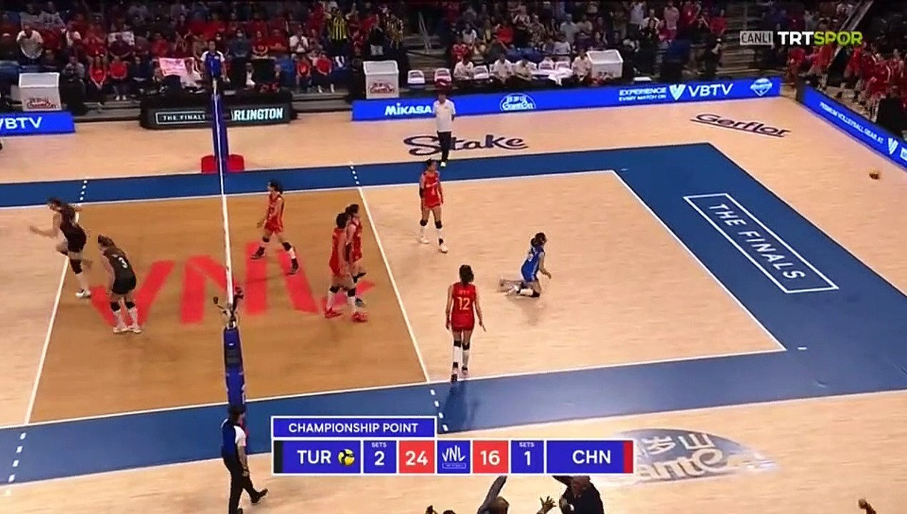 Filenin Sultanları, Arlington'da tarih yazdı; Çin'i 3-1'le geçerek Milletler Ligi'nde Altın Madalya'yı aldı!