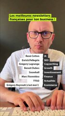 Les meilleures newsletters  pour ton business