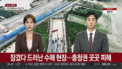 폭우 휩쓸고간 마을 '처참'…충청 곳곳 생채기