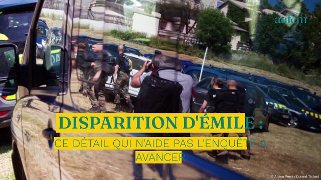 Disparition d'Emile : ce détail qui n'aide pas l'enquête à avancer
