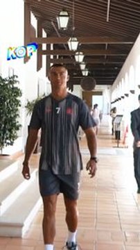 Ronaldo de retour à l'entraînement au Portugal #CR7 #ronaldo #alnassr