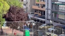 Desahucio del edificio La Dignidad de Móstoles: la comisión judicial entra al edificio