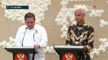 [FULL] Pernyataan Ganjar dan Airlangga Usai Bertemu Bahas Proyek Strategis Nasional