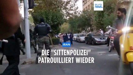 Rolle rückwärts: Im Iran patroulliert wieder die "Sittenpolizei"