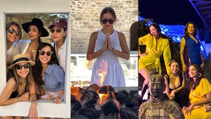 Malaika Arora Baku Azerbaijan Trip Inside Video Viral, Girl Gang के साथ की Masti..| Boldsky
