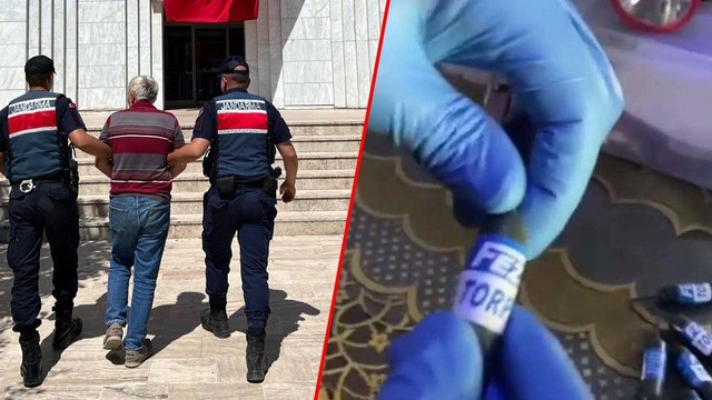 Milas'ta 160 hektarlık ormanı torpil atarak yakan kişi tutuklandı