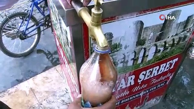 Diyarbakır’da kavurucu sıcakların serinleten içeceği ’meyan’ şerbeti