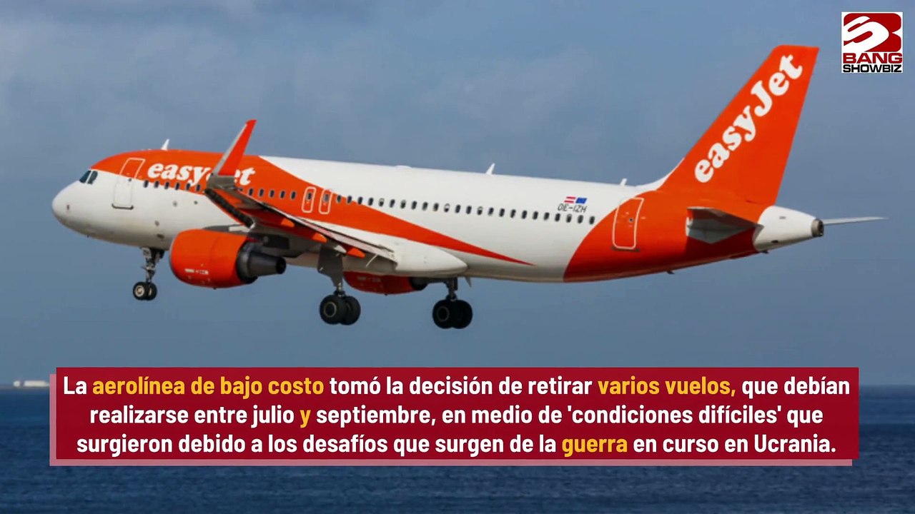 easyJet cancela mil 500 vuelos
