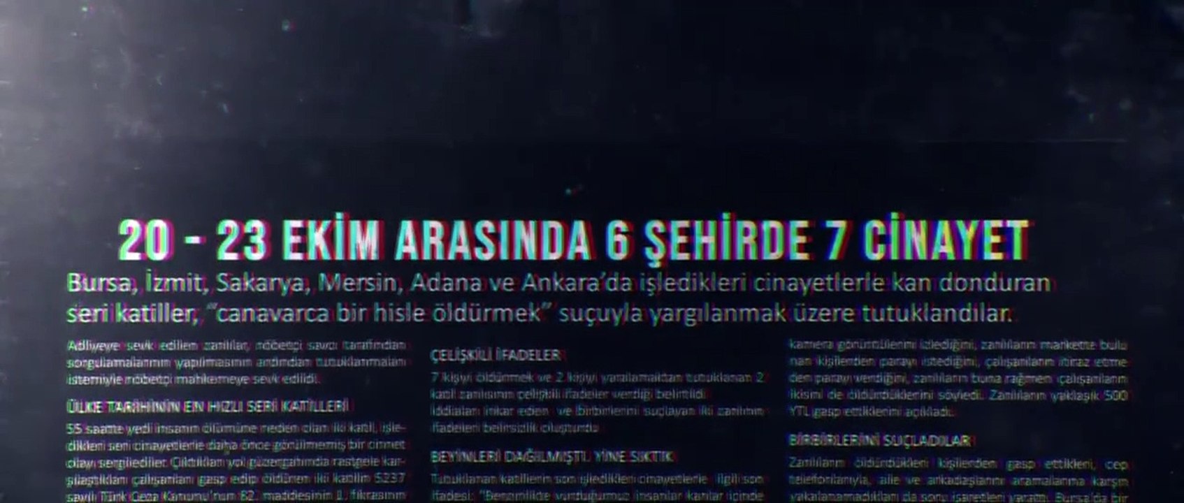 Otoban Katilleri Fragman