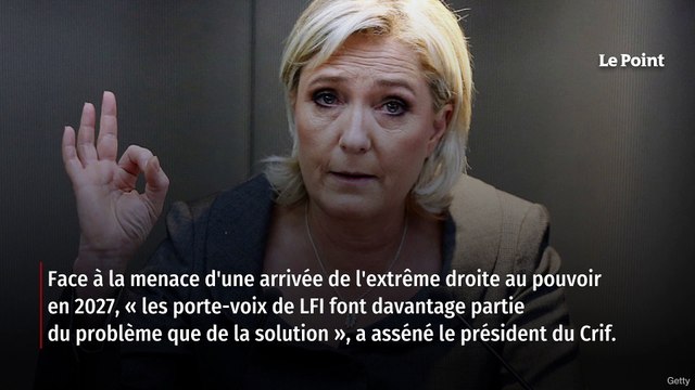 Mélenchon dénonce une « extrême droite » sans limites après avoir été épinglé par le Crif