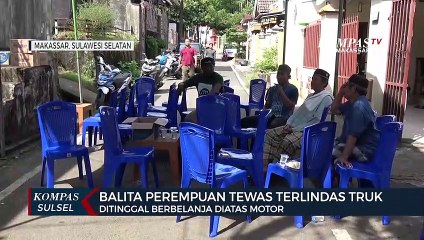 Download Video: Ditinggal Saat Berbelanja, Balita Tewas Terlindas Truk