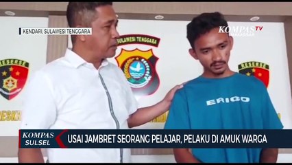 Usai Jambret Siswi SMA, Pelaku Di Amuk Warga