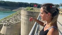 Vue inquiétante sur les barrages de Kırklareli, qui alimente en eau Istanbul