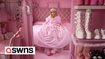 Meet the 'real life Barbie' who models her clothes, car and 'DreamHouse' on the iconic doll