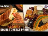 How To Make Double Cheese Panini Sandwich | Italian Sandwich | Rajshri Food X Freshpik | Chef Ruchi