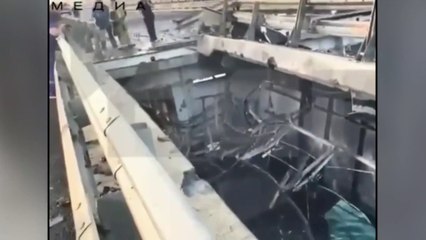 مسؤول روسي يطالب بـ "تدمير" البنية التحتية لـ #أوكرانيا بعد حادث جسر القرم #العربية