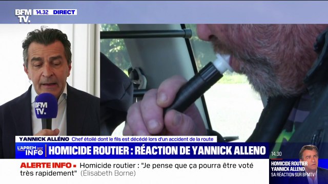 Homicide routier: Ce n'est pas satisfaisant pour Yannick Alléno