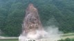 Landslide engulfs mountain road as heavy rain pummels South Korea