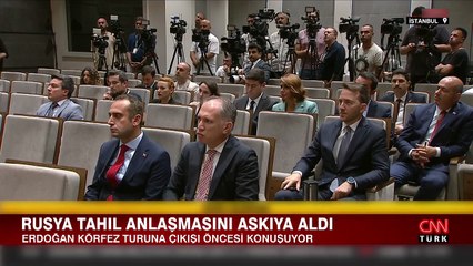 Erdoğan'a Rusya'nın tahıl koridoru anlaşmasını bitirmesi soruldu: Putin'in devamını istediğine inanıyorum