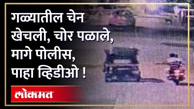 चोराचा केला पोलीसांनी फिल्मी स्टाईल पाठलाग, नेमकं काय घडलं ?