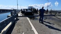 Esplosione sul ponte di Crimea, scambio di accuse tra Mosca e Kiev