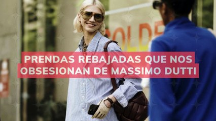 PRENDAS REBAJADAS QUE NOS OBSESIONAN DE MASSIMO DUTTI