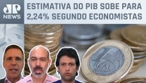 Mercado financeiro mantém inflação de 2023 em 4,95%; Alan Ghani, Schelp e Capez explicam