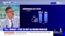 L'État prévoit une baisse des dépenses de plus de 4 milliards d'euros en 2024 par rapport à 2023