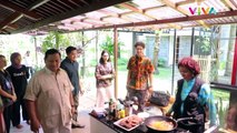 Momen Susi Masak dan Makan Siang Bareng Prabowo