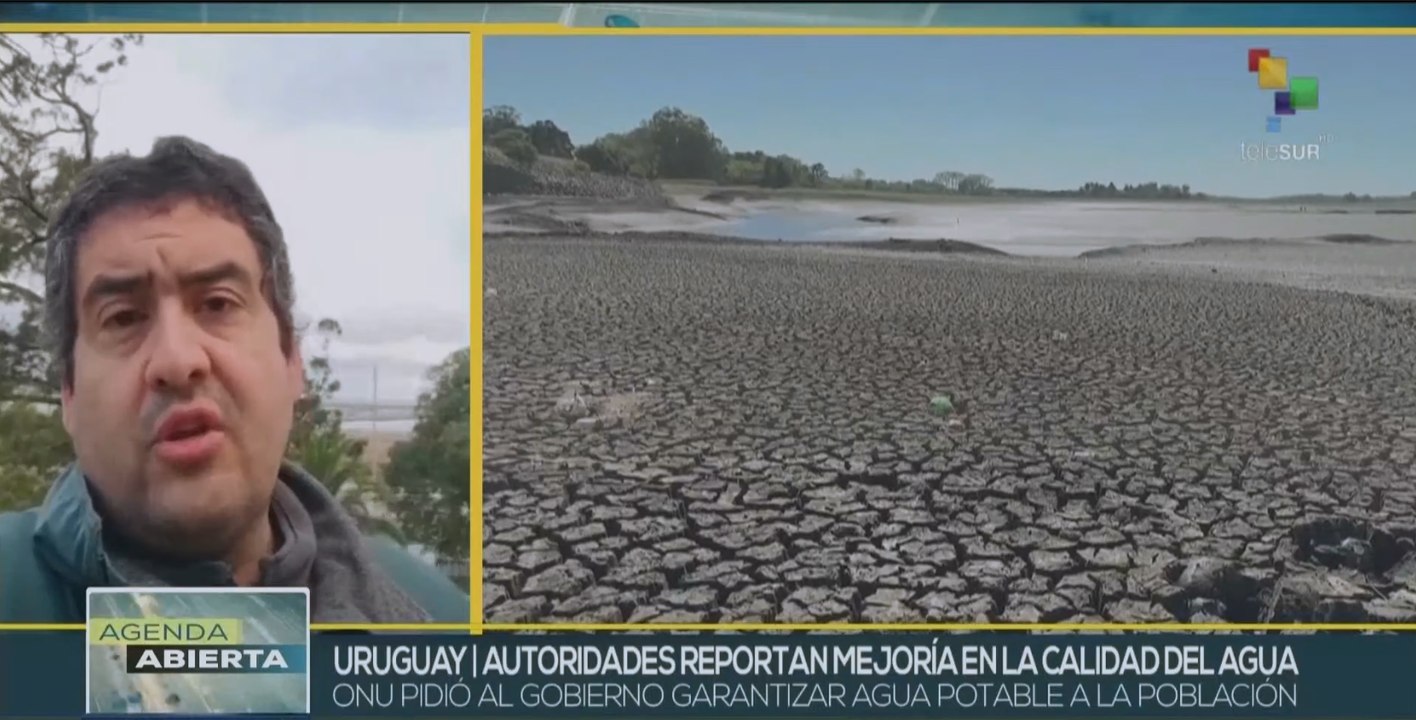 Uruguay reporta leve mejoría en calidad del agu...