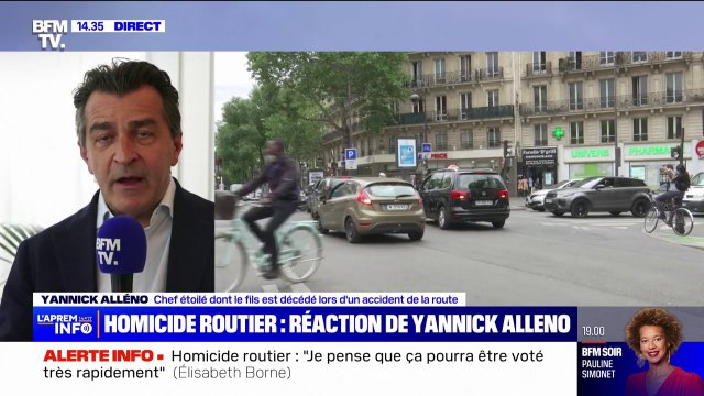 Les accidents [de la route] c'est cinq fois le Bataclan , souligne Yannick Alléno