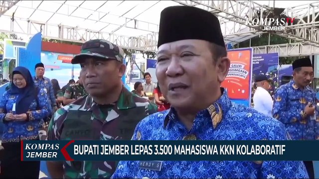 3.500 Mahasiswa dari 18 Perguruan Tinggi KKN Kolaboratif di Jember