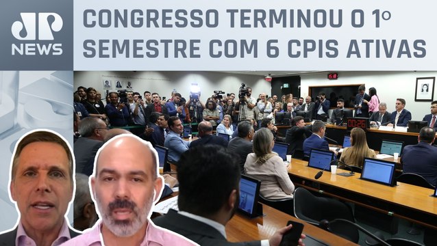 CPIs ocupam agenda do Congresso, mas avançam pouco em investigações; Schelp e Capez analisam
