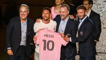 Lionel Messi ‘excited and happy’ to be at Inter Miami as he’s unveiled to fans