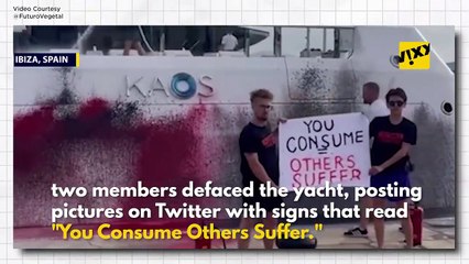 Climate Activists Blast Paint on Walmart Heiress’ $300 Million Yacht