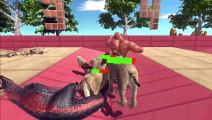 Dinosaurs And Fantasy Hunt Smilodon - Animal Revolt Battle Simulator