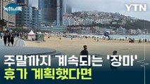 주말까지 계속되는 '장마', 휴가 계획했다면... [Y녹취록] / YTN