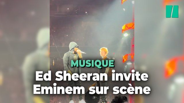Ed Sheeran et Eminem réunis sur scène à Détroit, un moment que les fans ne risquent pas d’oublier