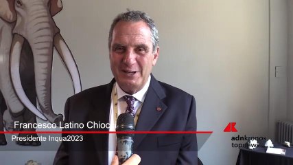 Inqua2023, Chiocci: “Congresso è riconoscimento da parte della comunità internazionale a Italia"