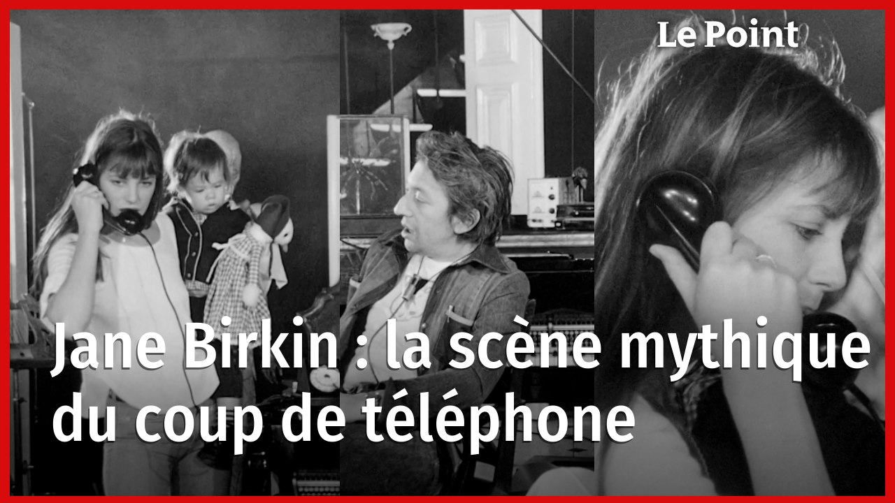 LPHD 2659 : Jane Birkin la scène mythique du coup de téléphone