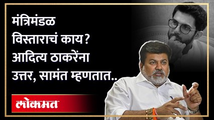मंत्रिमंडळ विस्तारावरुन आदित्य ठाकरेंना उदय सामंतांना दिलं उत्तर