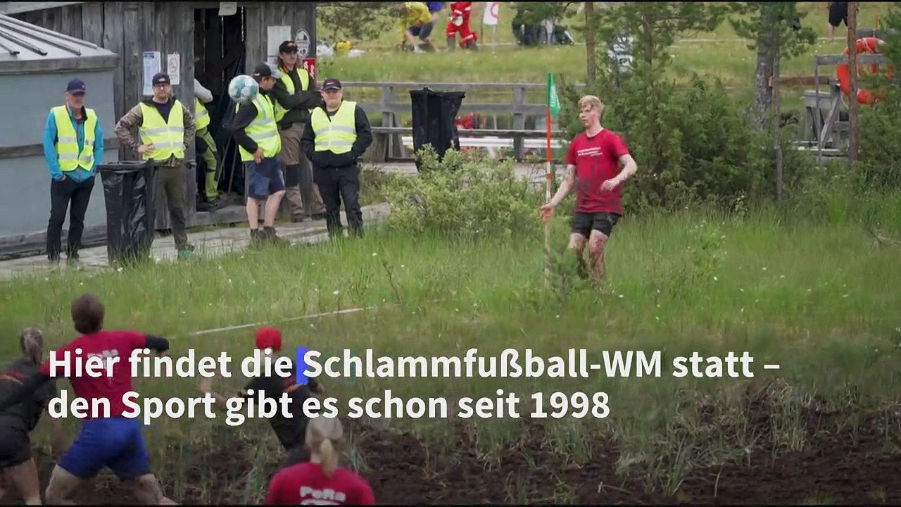 Team aus Deutschland gewinnt Schlammfußball-WM in Finnland