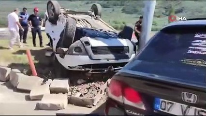 Bursa'da kavşakta facia: Ölü ve yaralılar var